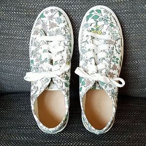 LOFT floral sneakers